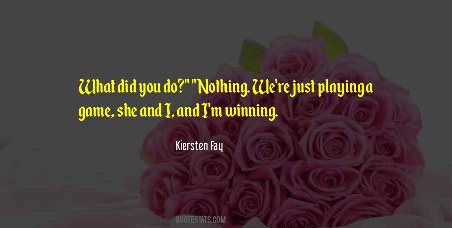 Kiersten Fay Quotes #838076