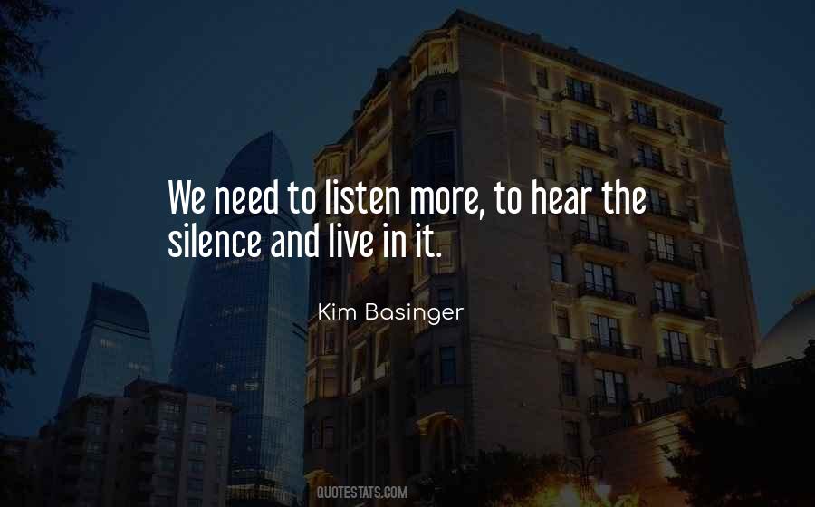 Kim Basinger Quotes #426492