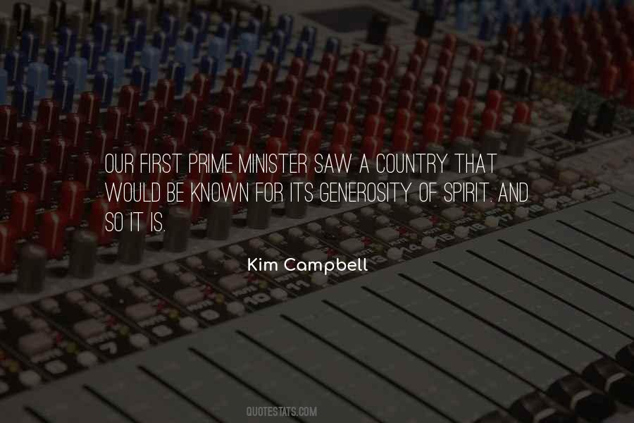 Kim Campbell Quotes #1303287