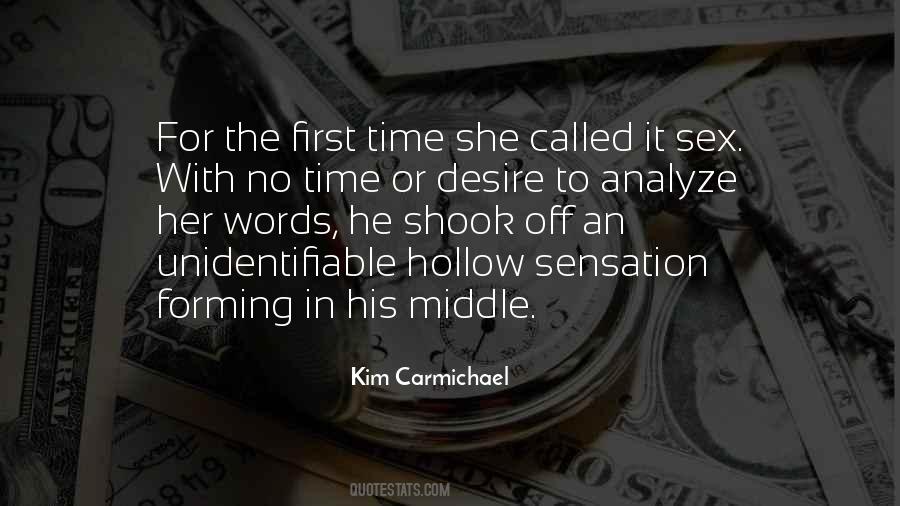 Kim Carmichael Quotes #798012