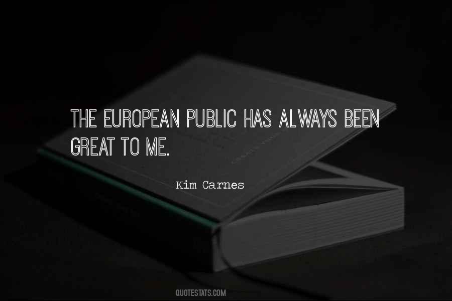 Kim Carnes Quotes #1781468