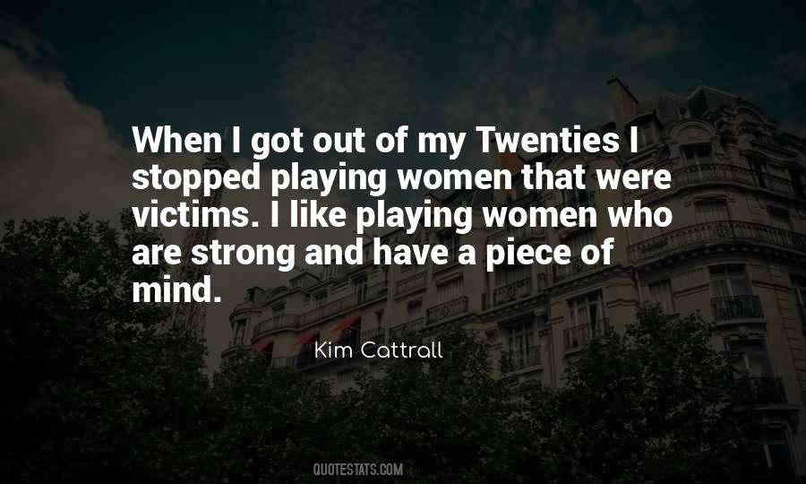 Kim Cattrall Quotes #316928