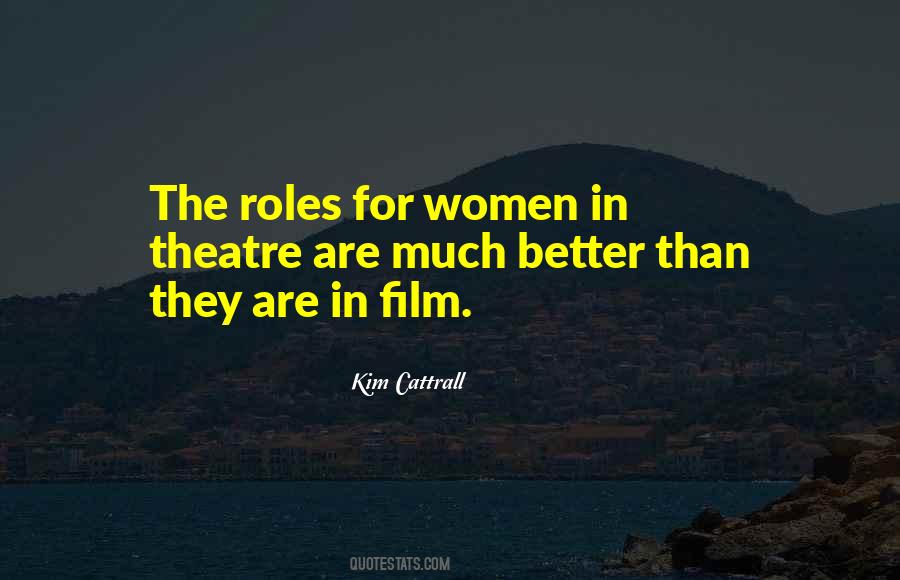 Kim Cattrall Quotes #591269