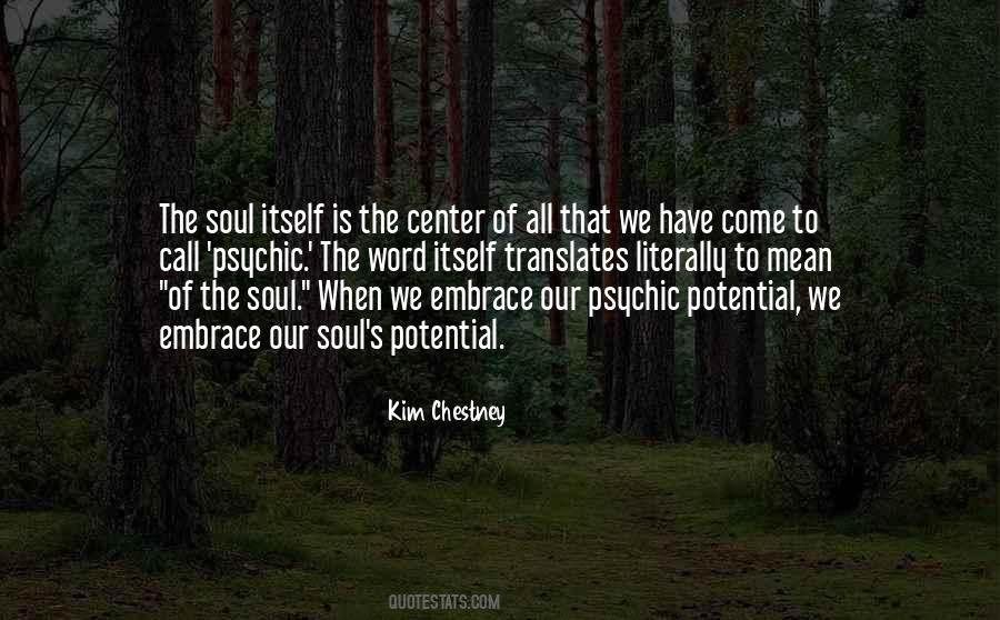 Kim Chestney Quotes #970827