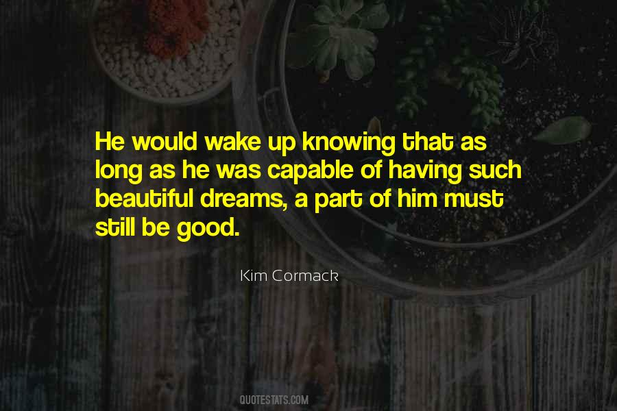 Kim Cormack Quotes #522566