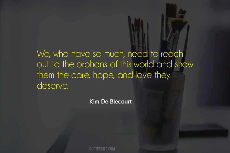 Kim De Blecourt Quotes #1572577