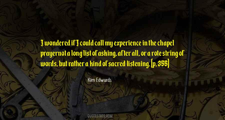 Kim Edwards Quotes #594580