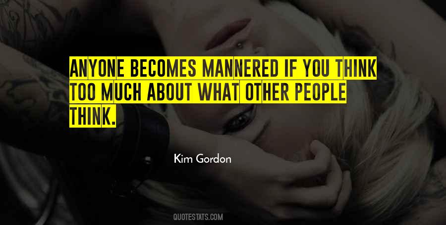 Kim Gordon Quotes #1720071