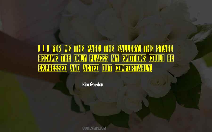 Kim Gordon Quotes #986435