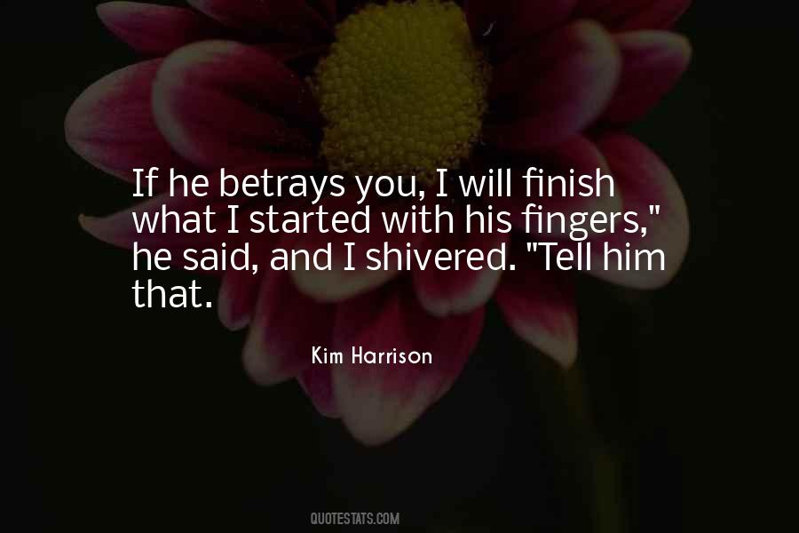 Kim Harrison Quotes #1063110