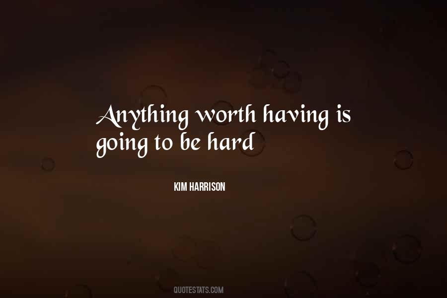 Kim Harrison Quotes #1871448