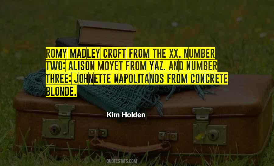 Kim Holden Quotes #105134