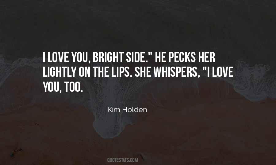 Kim Holden Quotes #22863