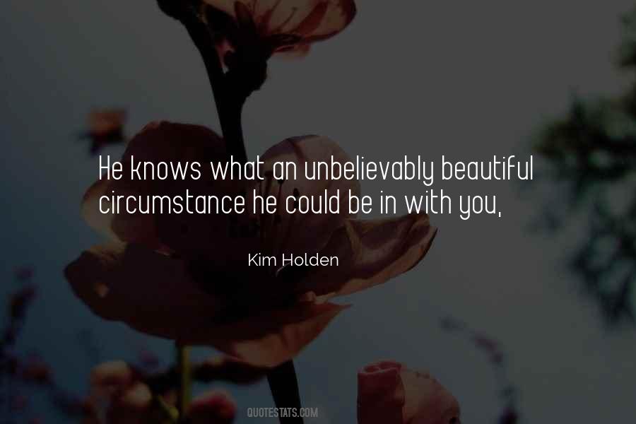 Kim Holden Quotes #418565