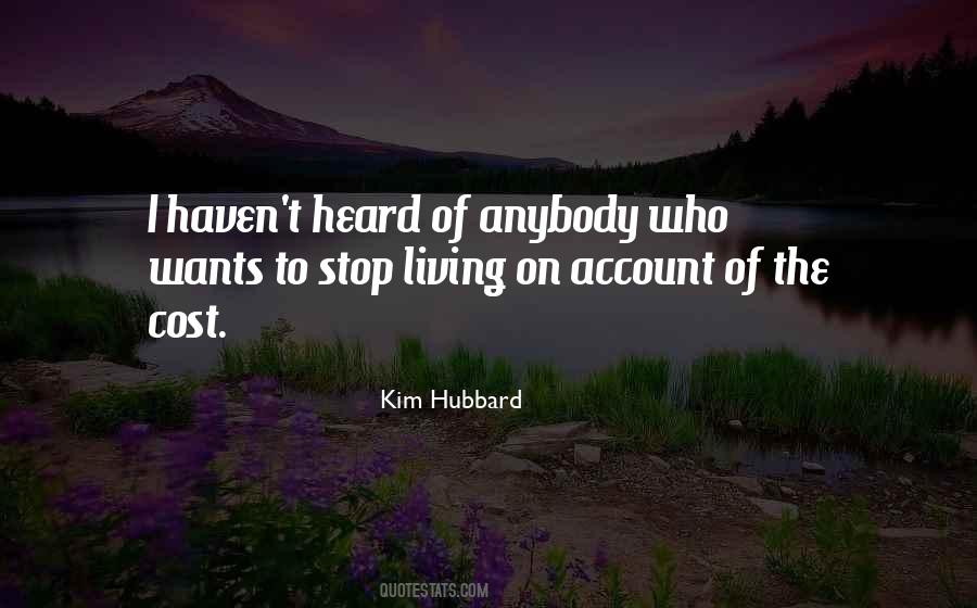 Kim Hubbard Quotes #677117