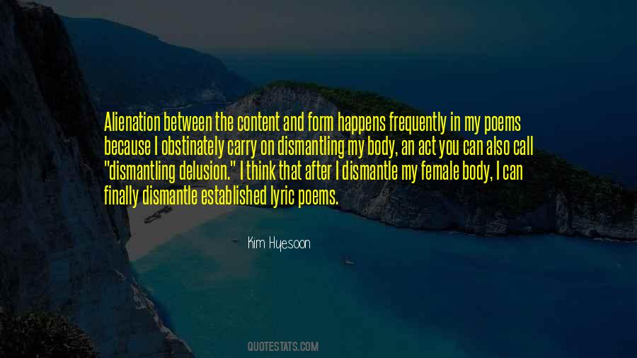 Kim Hyesoon Quotes #1242656