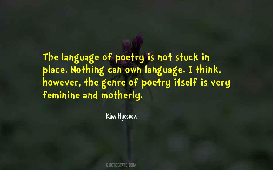 Kim Hyesoon Quotes #199600