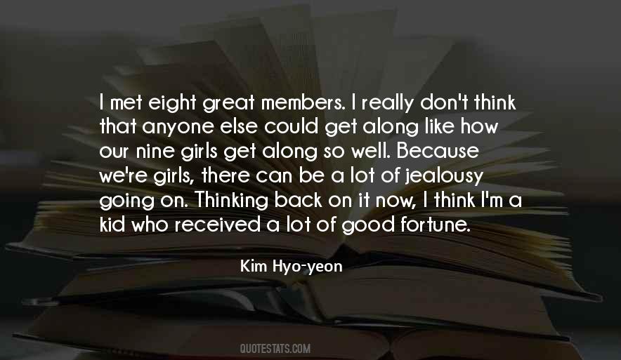 Kim Hyo-yeon Quotes #815572