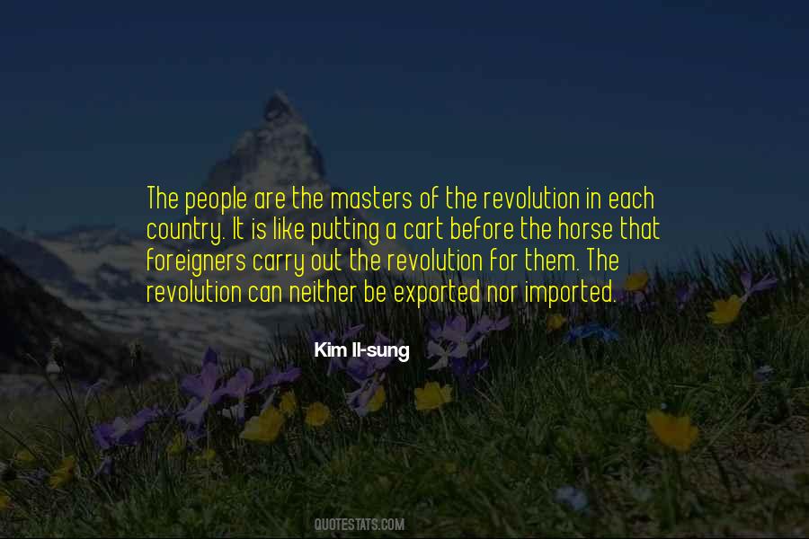 Kim Il-sung Quotes #1570908