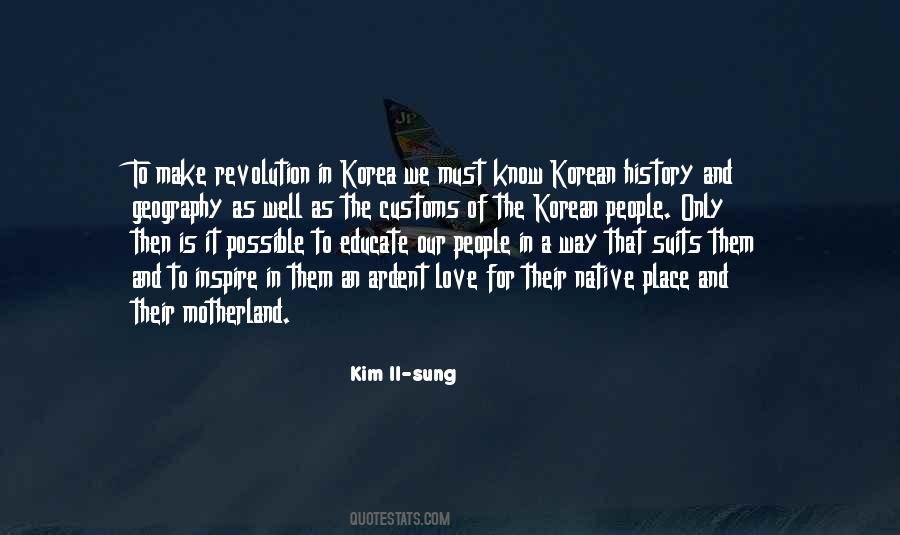 Kim Il-sung Quotes #1683669