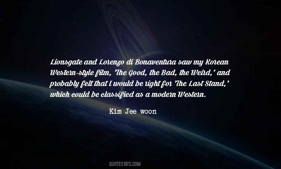 Kim Jee-woon Quotes #472637