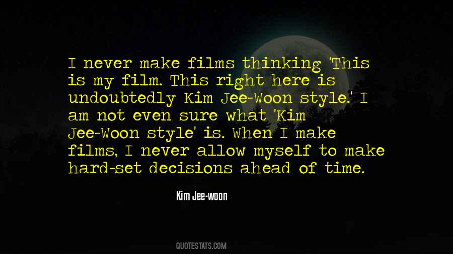 Kim Jee-woon Quotes #784736