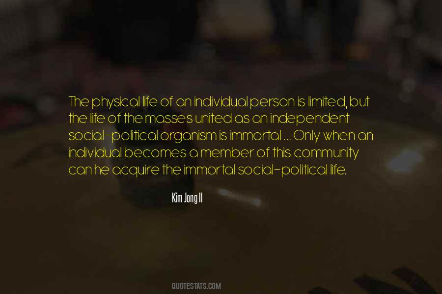 Kim Jong Il Quotes #1613789