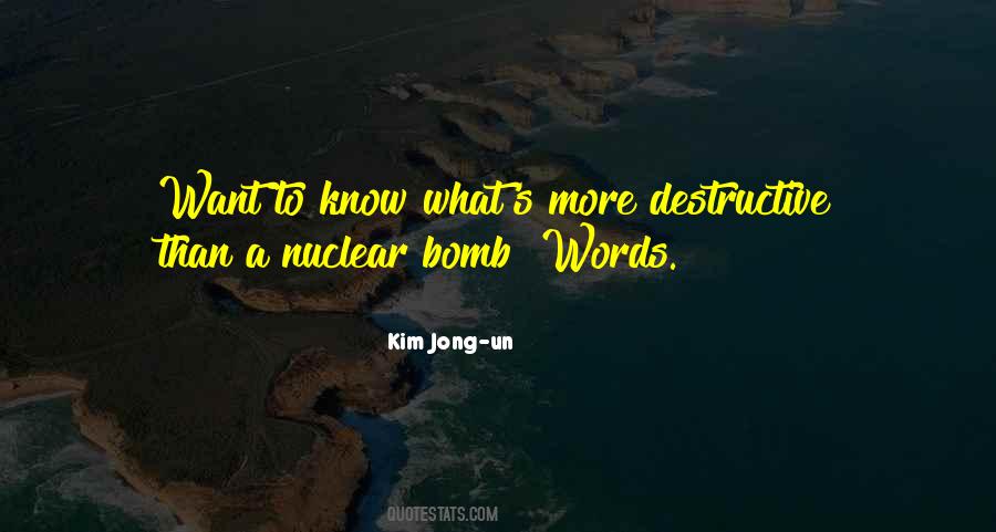 Kim Jong-un Quotes #1595589