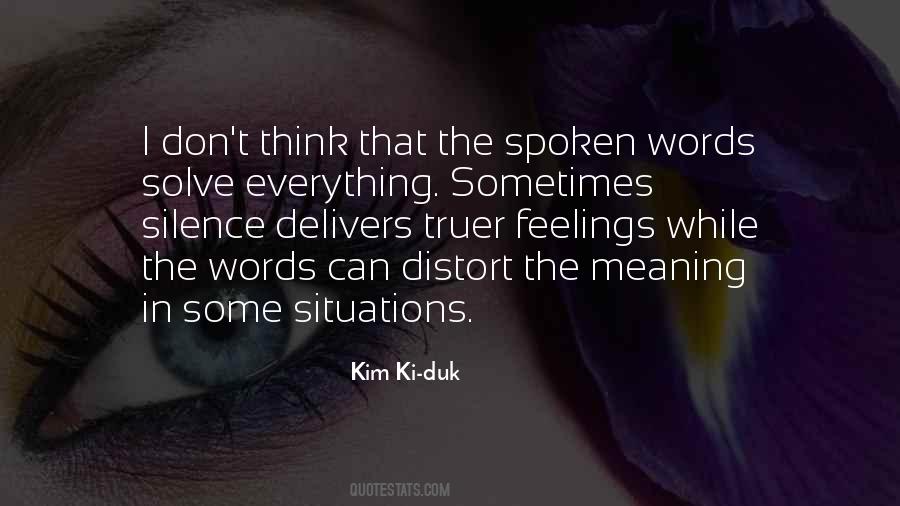 Kim Ki-duk Quotes #900335