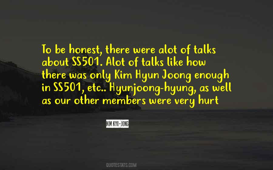 Kim Kyu-jong Quotes #1698101