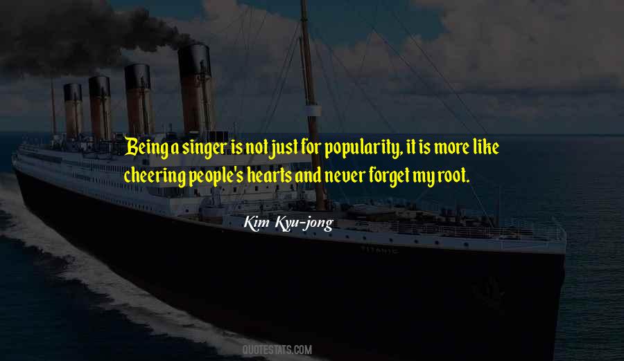 Kim Kyu-jong Quotes #1731447