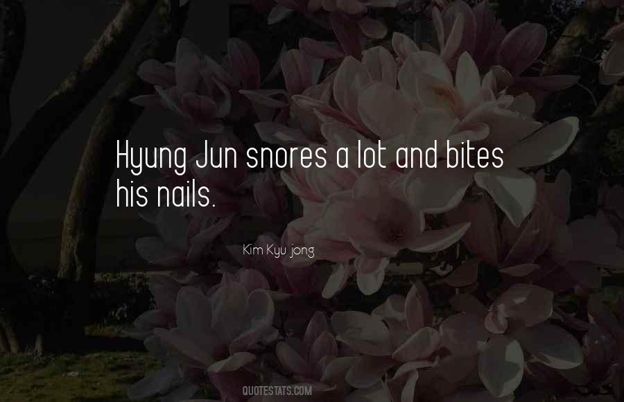 Kim Kyu-jong Quotes #1776206