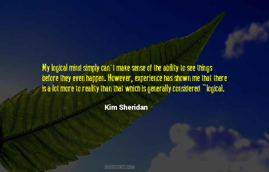 Kim Sheridan Quotes #114343 Kim Sheridan Quotes #114343