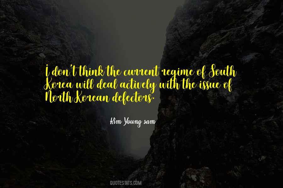 Kim Young-sam Quotes #112889