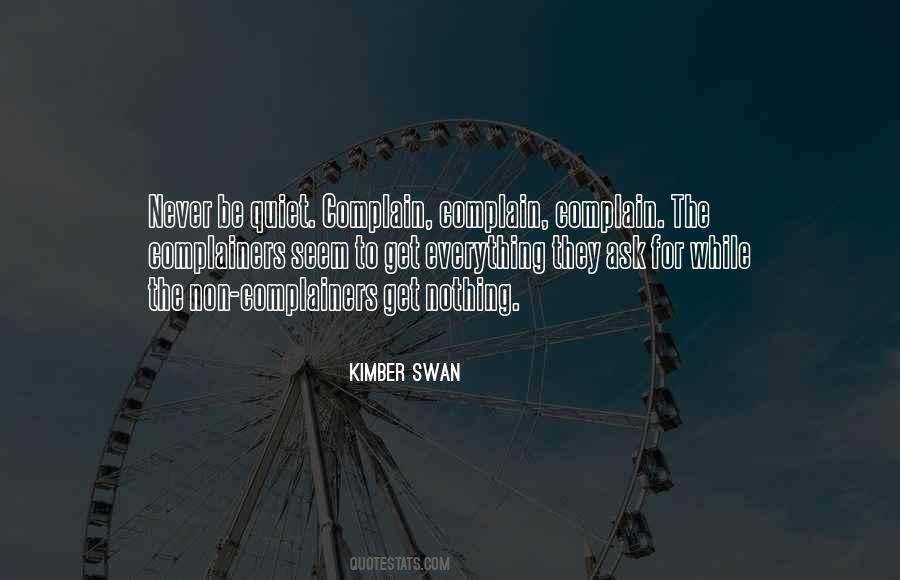Kimber Swan Quotes #365110 Kimber Swan Quotes #365110