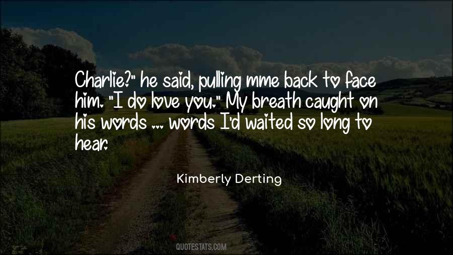 Kimberly Derting Quotes #570692