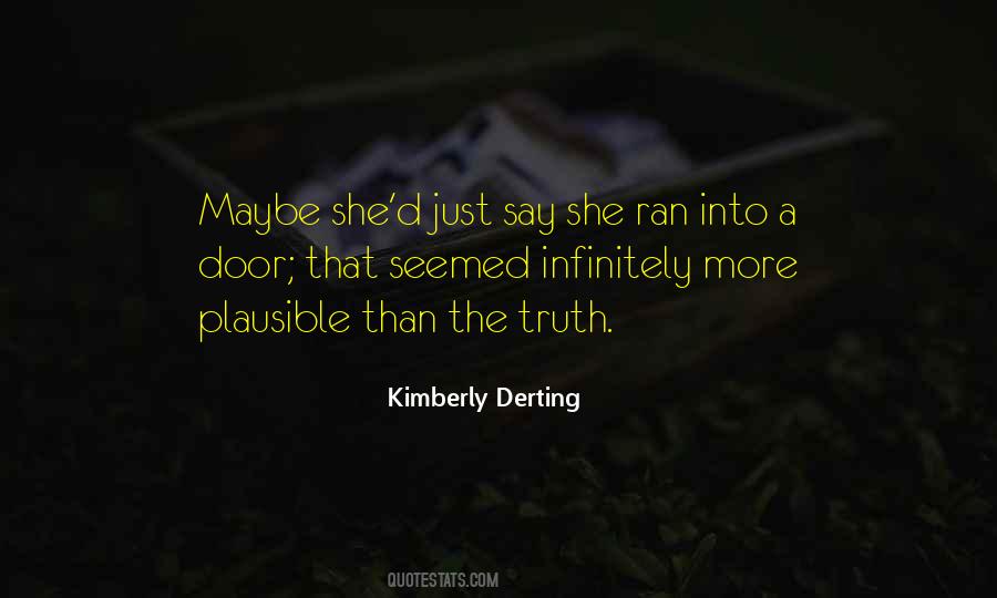 Kimberly Derting Quotes #874787