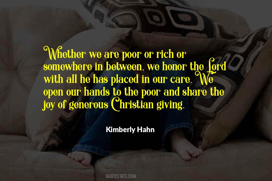 Kimberly Hahn Quotes #1419883