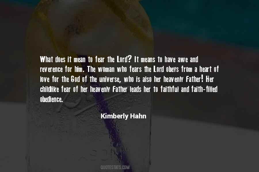 Kimberly Hahn Quotes #593184