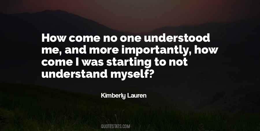 Kimberly Lauren Quotes #138186