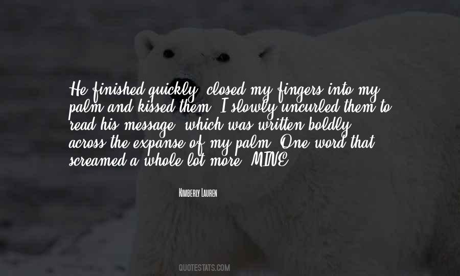 Kimberly Lauren Quotes #1443422