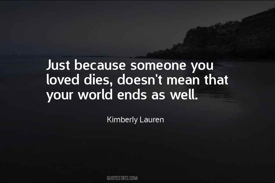 Kimberly Lauren Quotes #59876