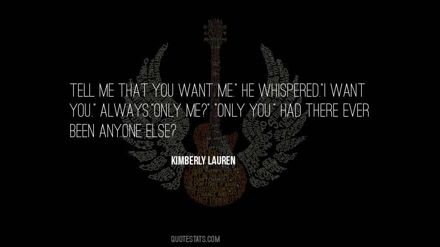 Kimberly Lauren Quotes #861524