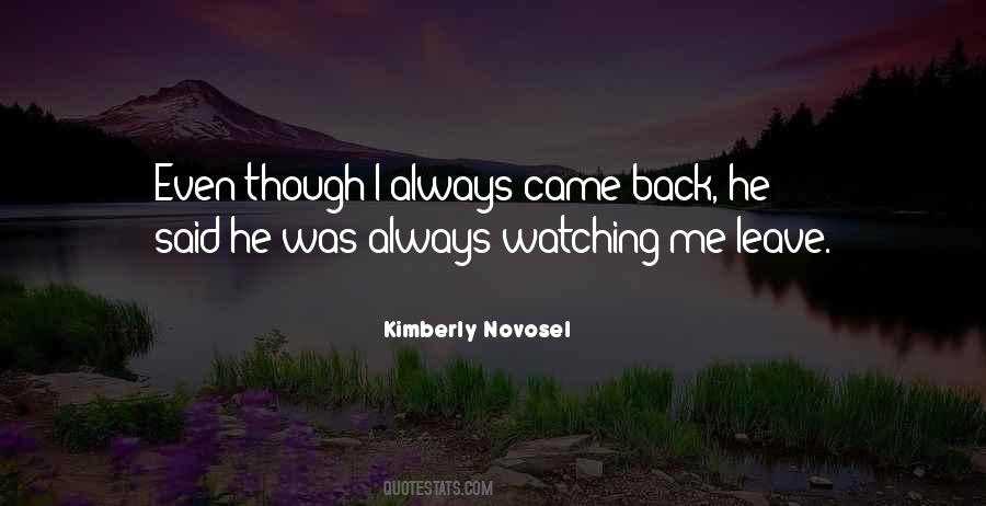 Kimberly Novosel Quotes #1413039