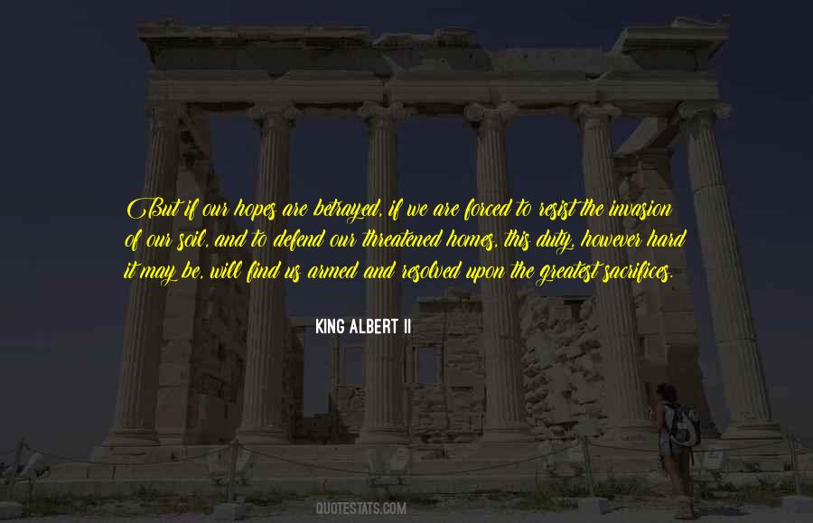 King Albert II Quotes #1779941