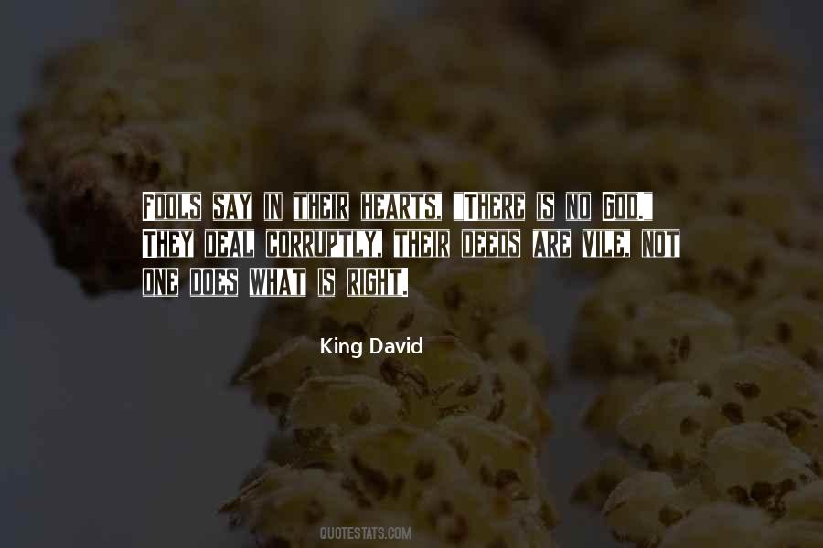 King David Quotes #1876889