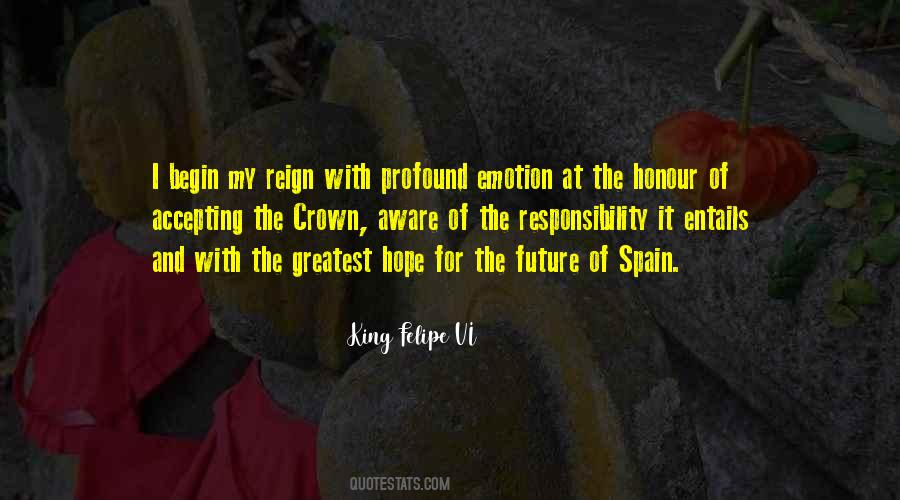 King Felipe VI Quotes #189488