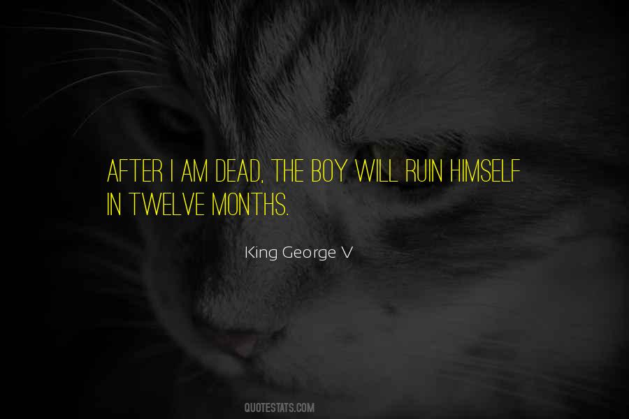 King George V Quotes #672932