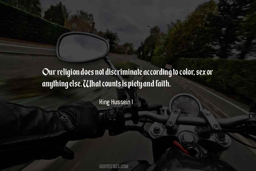 King Hussein I Quotes #732620