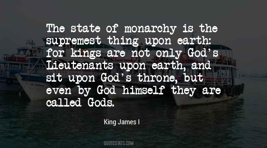 King James I Quotes #1133438